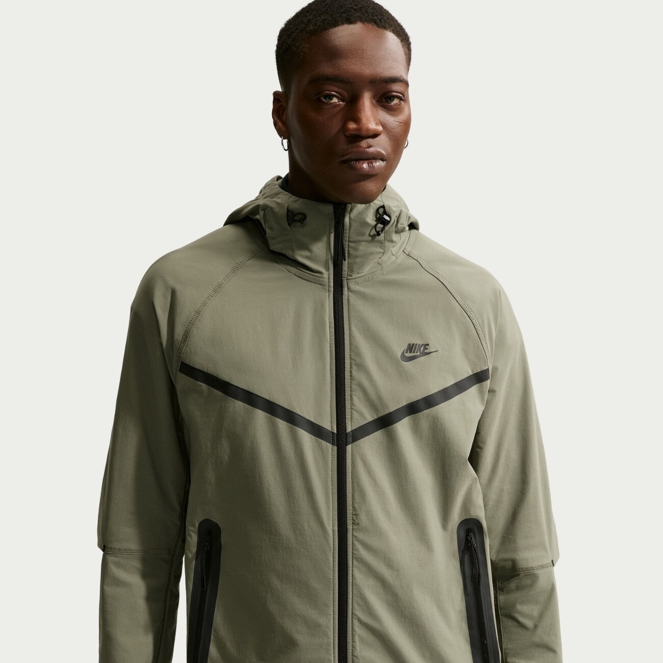 Олімпійка Nike Tech Dri-FIT Woven Full-Zip Windrunner (IU6965328) - фото