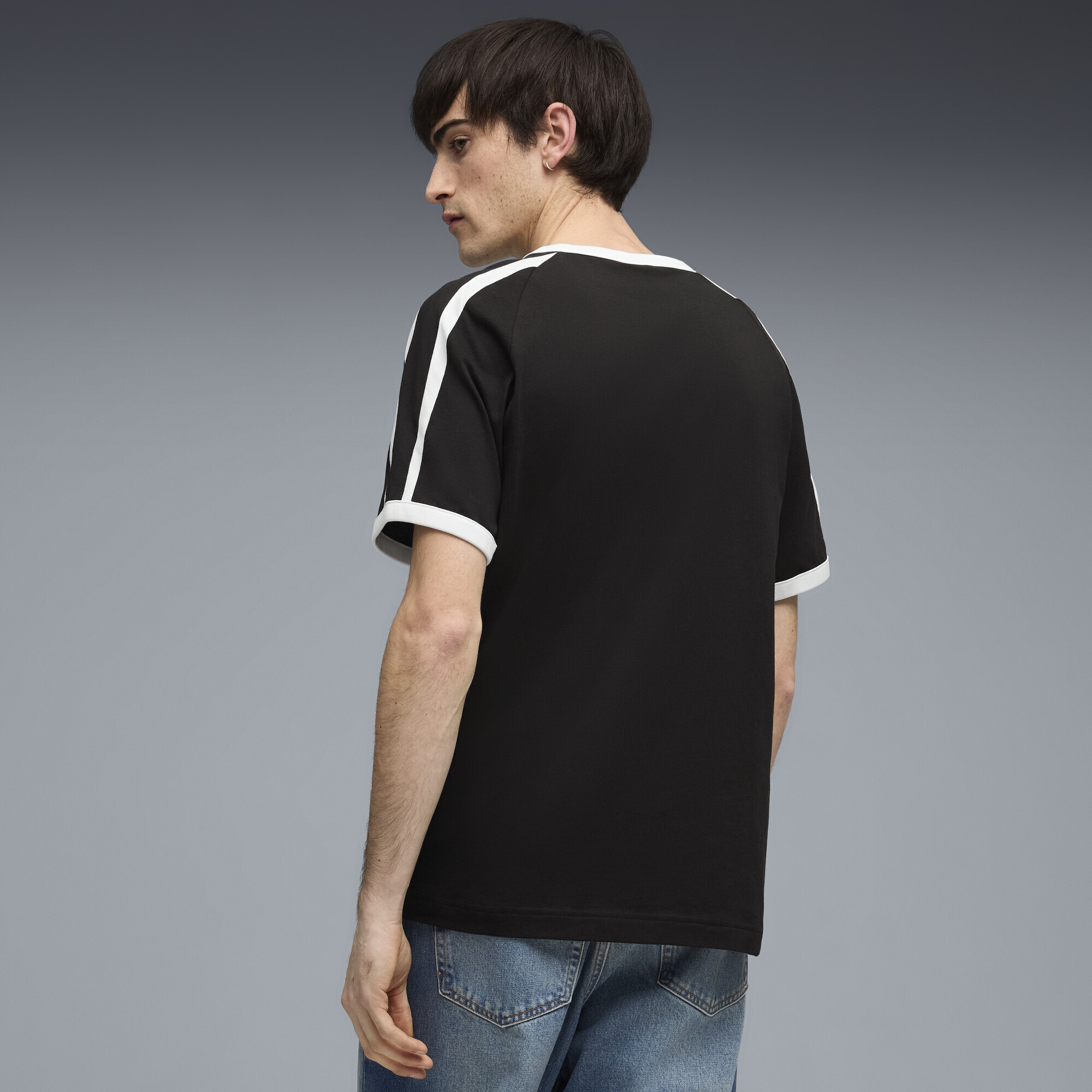 Футболка Puma T7 Big Cat Ringer (63524201) - фото