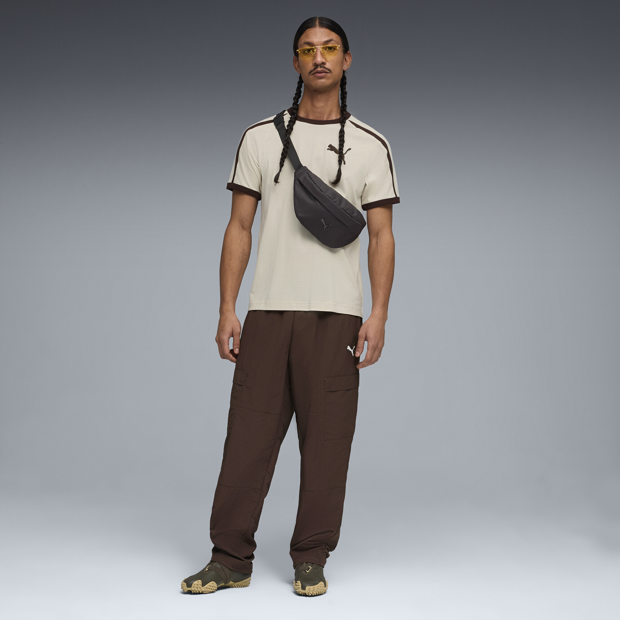 Футболка Puma T7 Big Cat Ringer (63524287) - фото