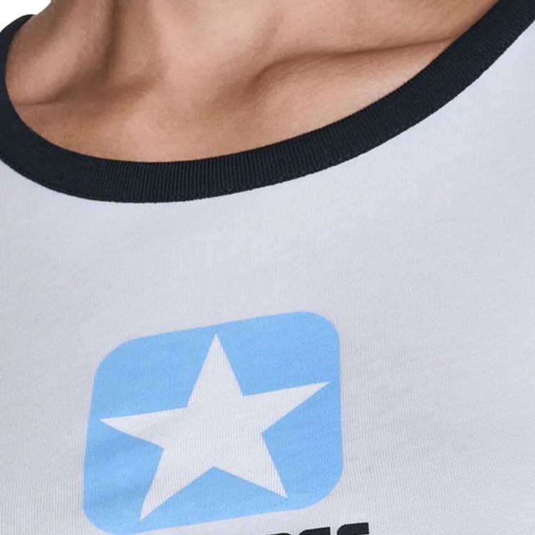Футболка Converse Box Star Ringer (CVW5T242100) - фото