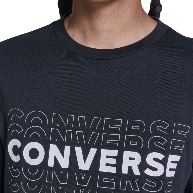 Футболка Converse Blurred Lines Grx (CVM6T089001) - фото