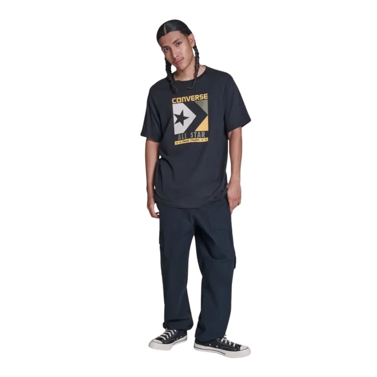 Футболка Converse Timeless Boxed Chevron  (CVM6T084001) - фото