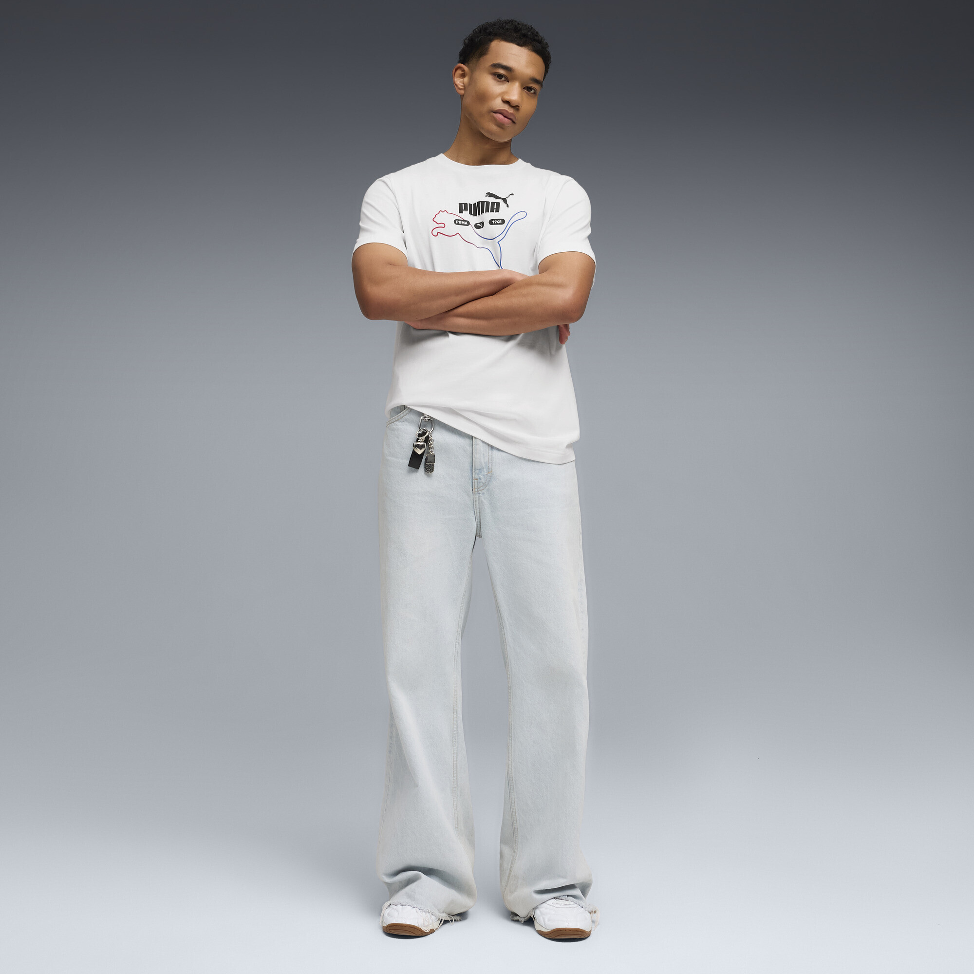 Футболка Puma Ess Logo Lab Summer (69203102) - фото