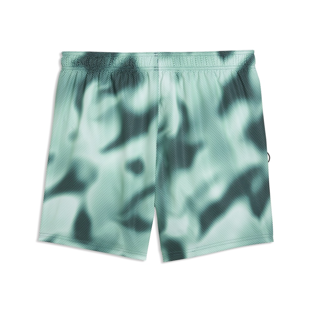 Шорти Puma Swim Printed Rasterized Mid Shorts (701237074002) - фото