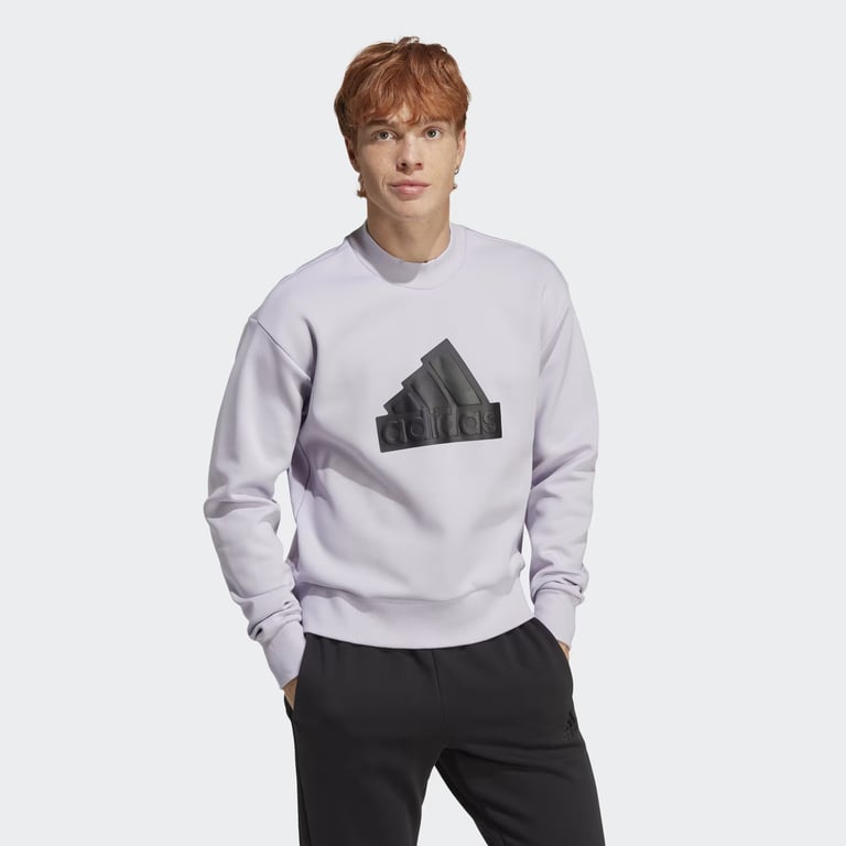 Толстовка Adidas Future Icons Badge of Sport Crew (IC3743) - фото