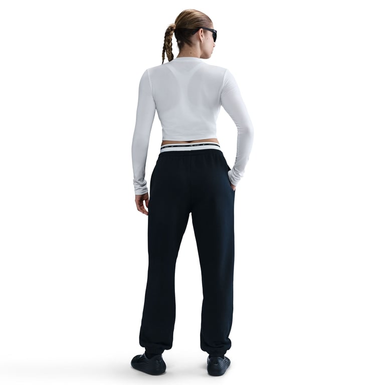 Футболка Nike Sportswear Chill Knit Long-Sleeve Cropped (HF5322102) - фото