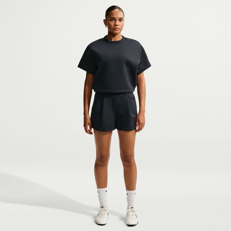 Футболка Nike Pregame Fleece Oversized Mod-Cropped (IM8179010) - фото