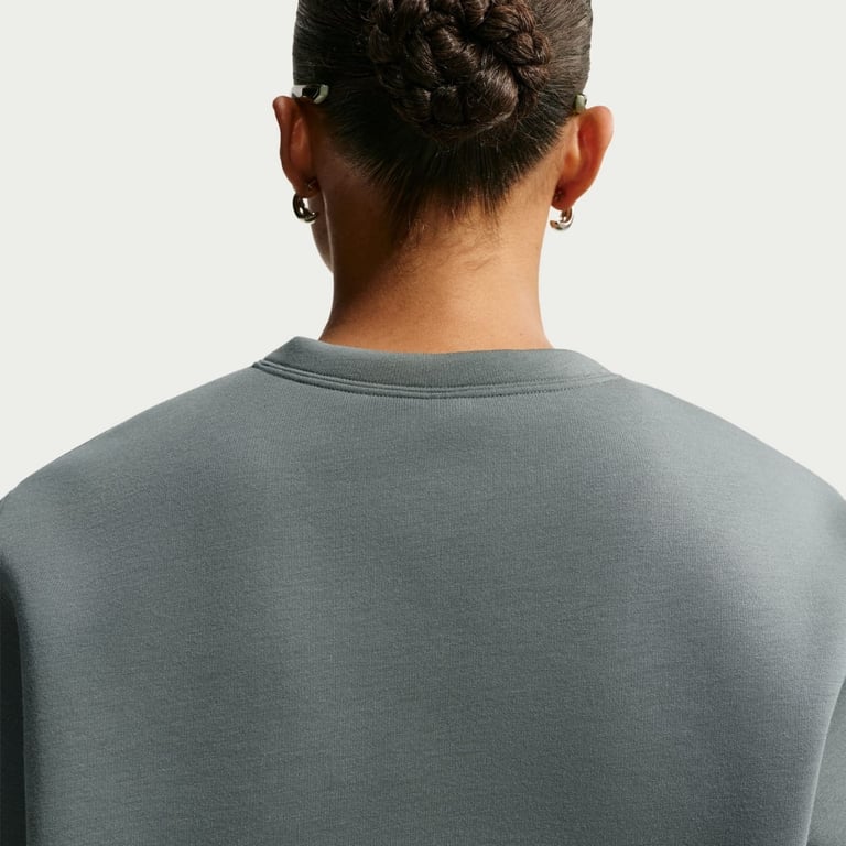 Футболка Nike Pregame Fleece Oversized Mod-Cropped (IM8179303) - фото