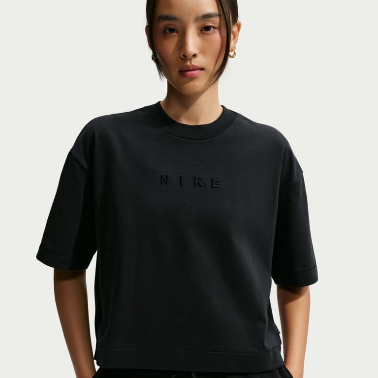 Футболка Nike Sportswear Mod-Cropped Oversized (IO7462010) - фото