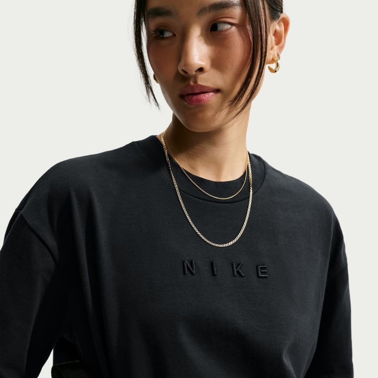 Футболка Nike Sportswear Mod-Cropped Oversized (IO7462010) - фото