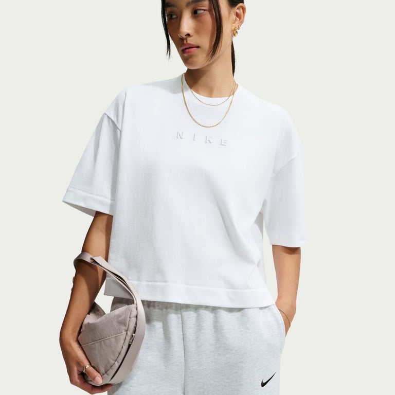 Футболка Nike Sportswear Mod-Cropped Oversized (IO7462100) - фото