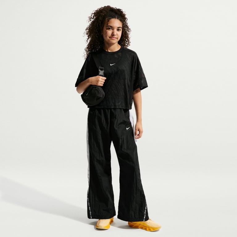 Футболка Nike Sportswear Mesh Cover-Up Dance Top (IQ0576010) - фото