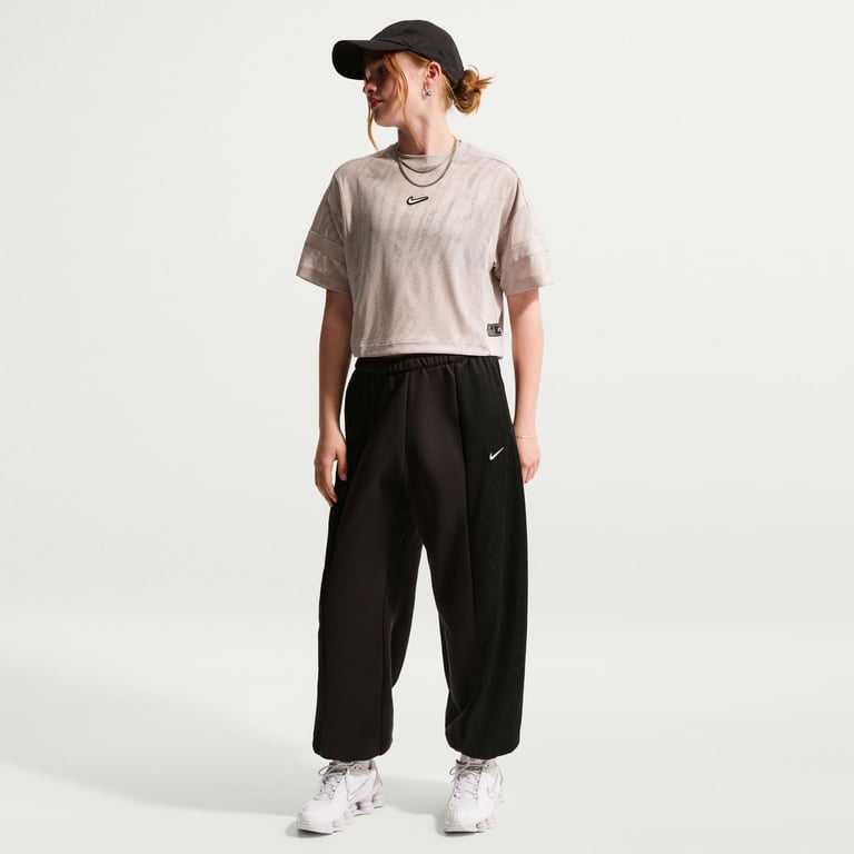 Футболка Nike Sportswear Mesh Cover-Up Dance Top (IQ0576211) - фото