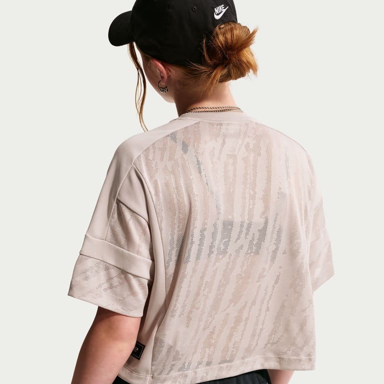 Футболка Nike Sportswear Mesh Cover-Up Dance Top (IQ0576211) - фото