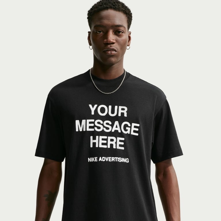 Футболка Nike "Your Message Here" (IQ5860010) - фото