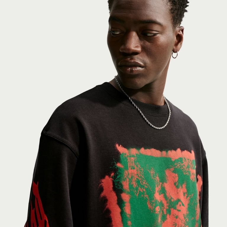 Толстовка Nike Sportswear Fleece Crew-Neck (IQ7000010) - фото