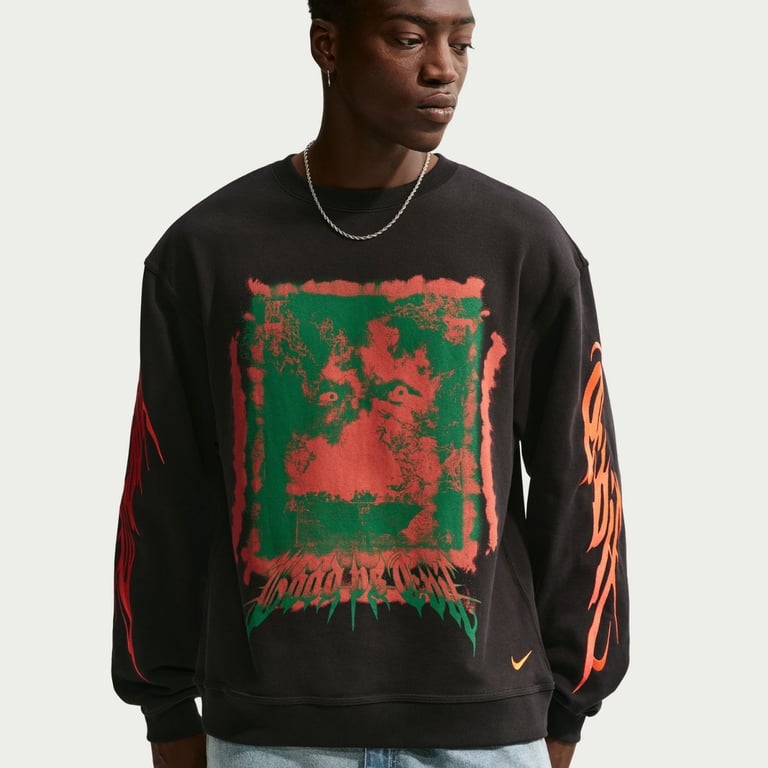 Толстовка Nike Sportswear Fleece Crew-Neck (IQ7000010) - фото