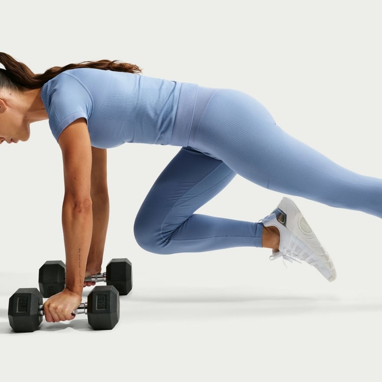 Легінси Nike Pro Seamless 7|8 (IF1208486) - фото