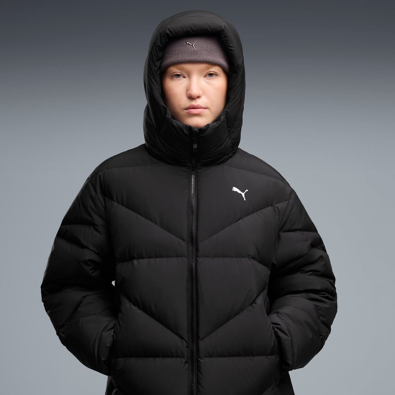 Куртка Puma Hooded Down Puffer Coat W (69457901) - фото