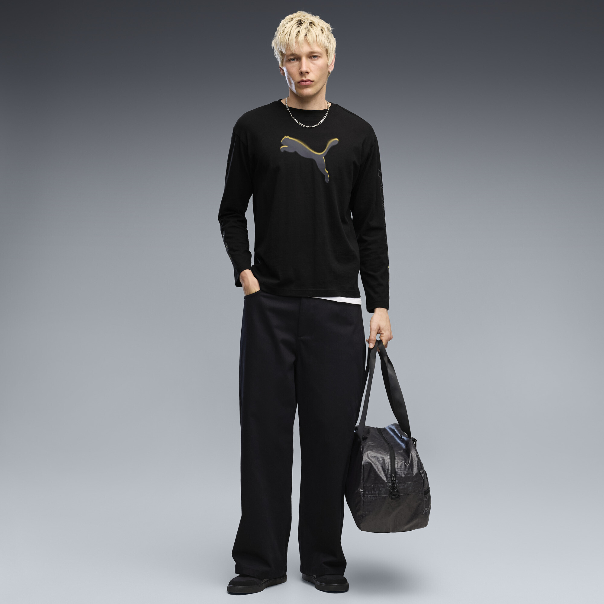 Футболка з довгим рукавом Puma Sport Relaxed Street Long Sleeve (69432901) - фото