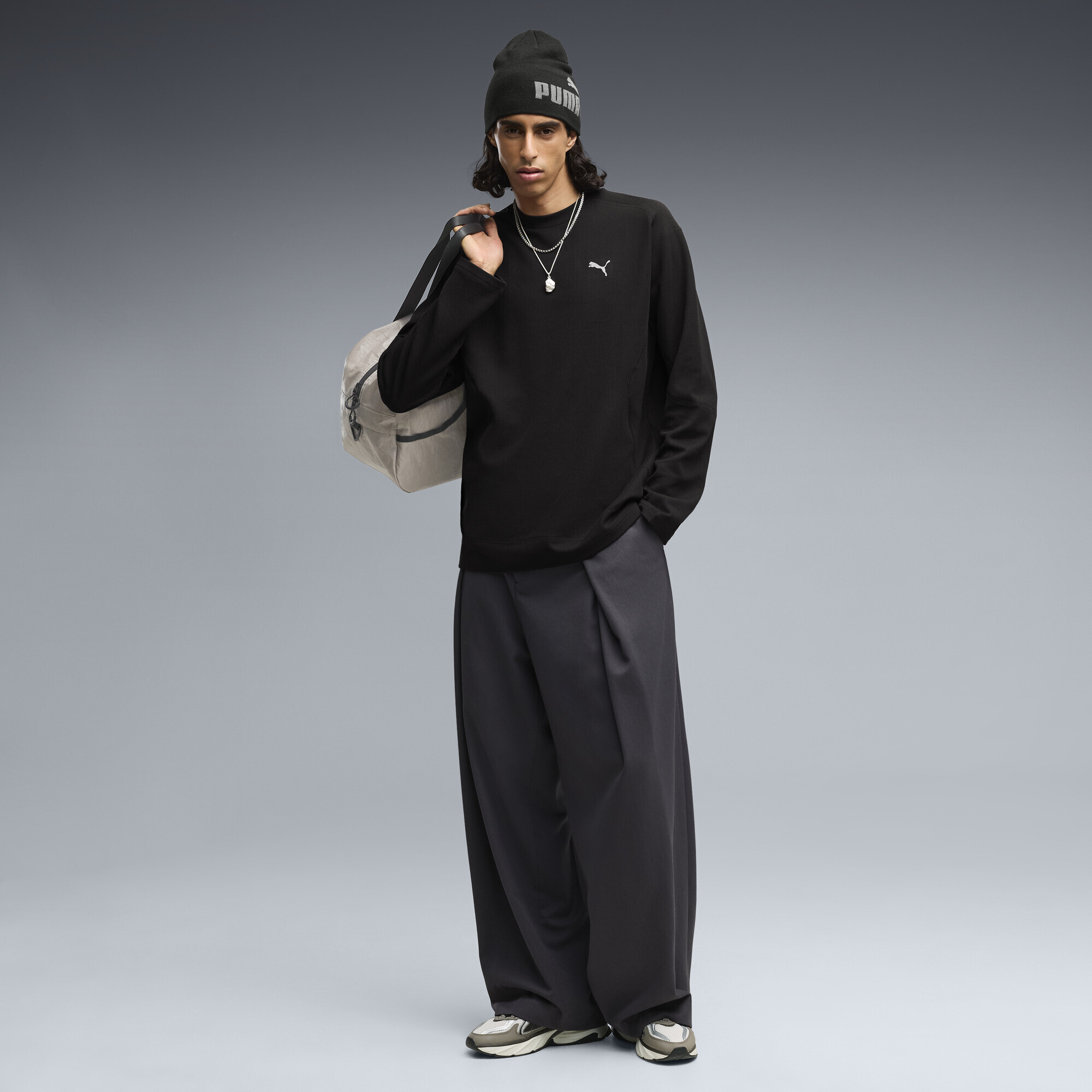 Футболка Puma Pumatech Relaxed Waffle Long Sleeve (63742801) - фото