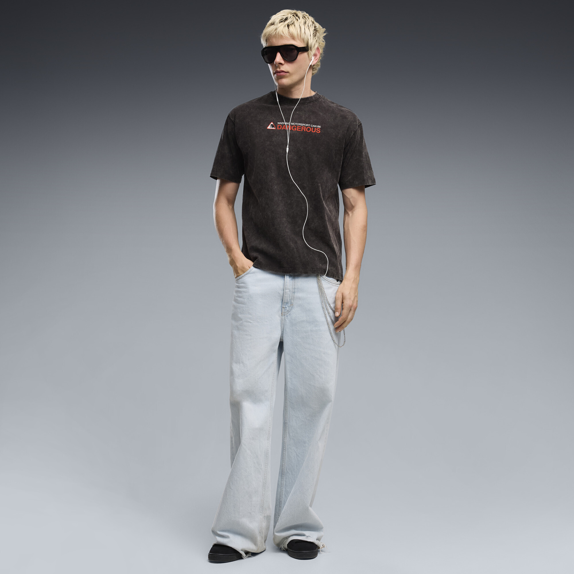 Футболка Puma Graphic Vintage Wash (63729101) - фото