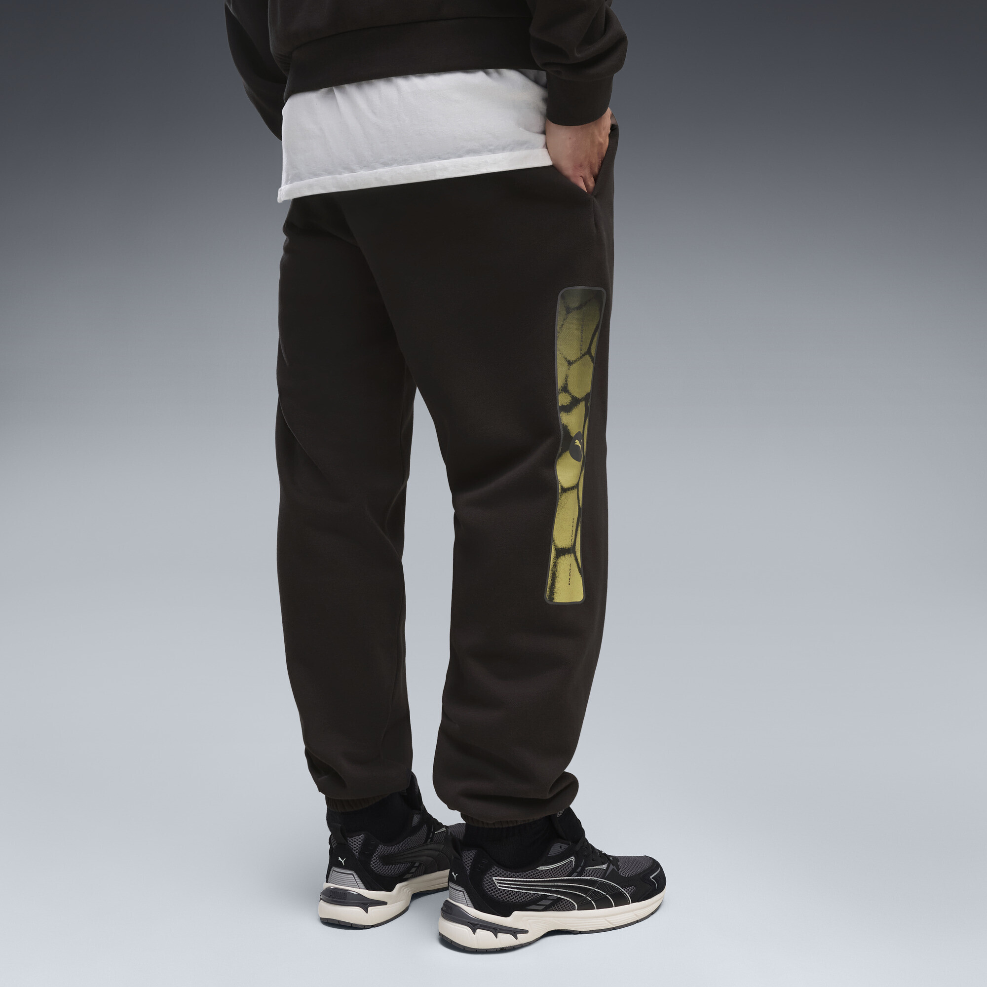 Штани Puma Sport Street Relaxed Graphic Fleece (69431901) - фото