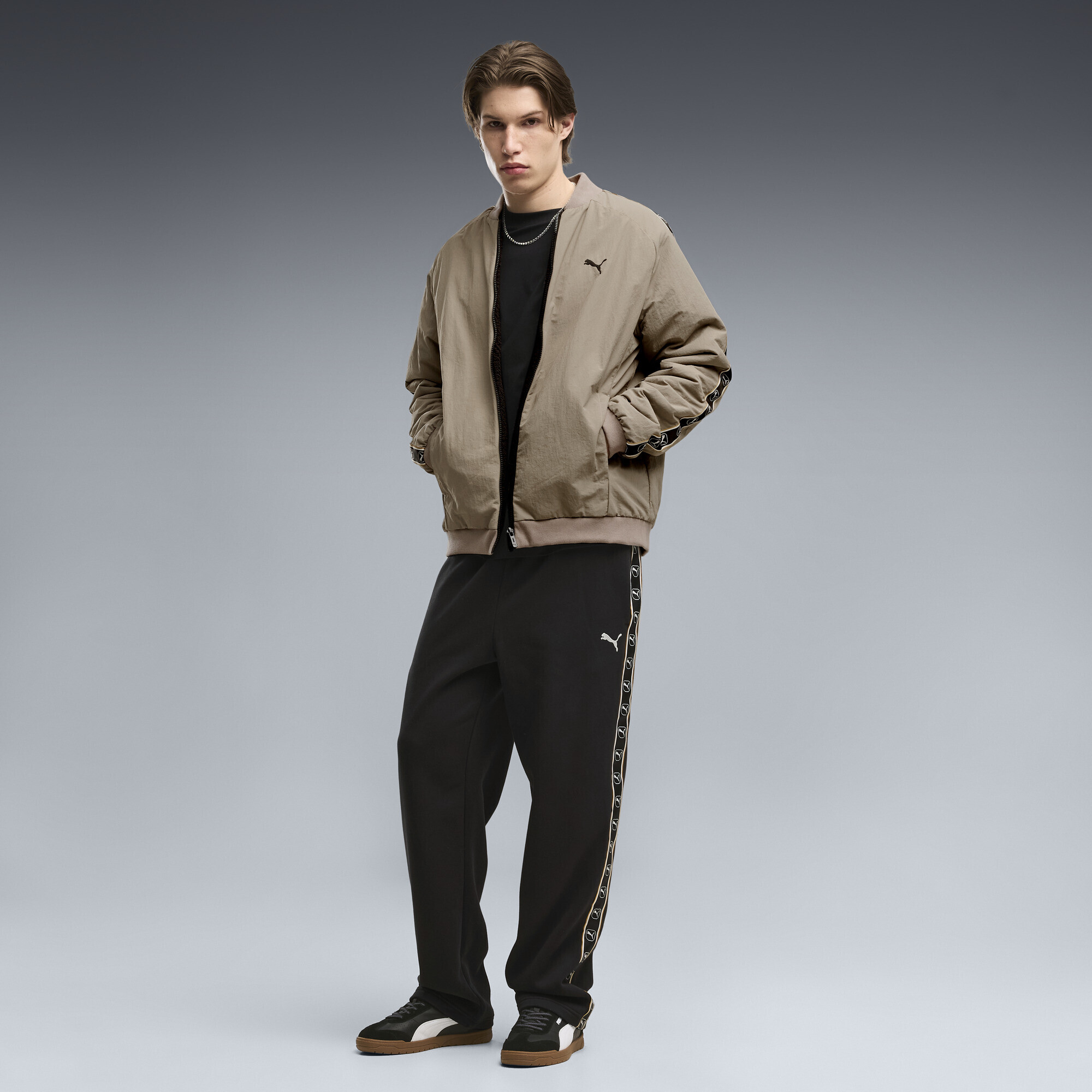 Штани Puma Ess Elevated Tape Relaxed Fleece (69434401) - фото
