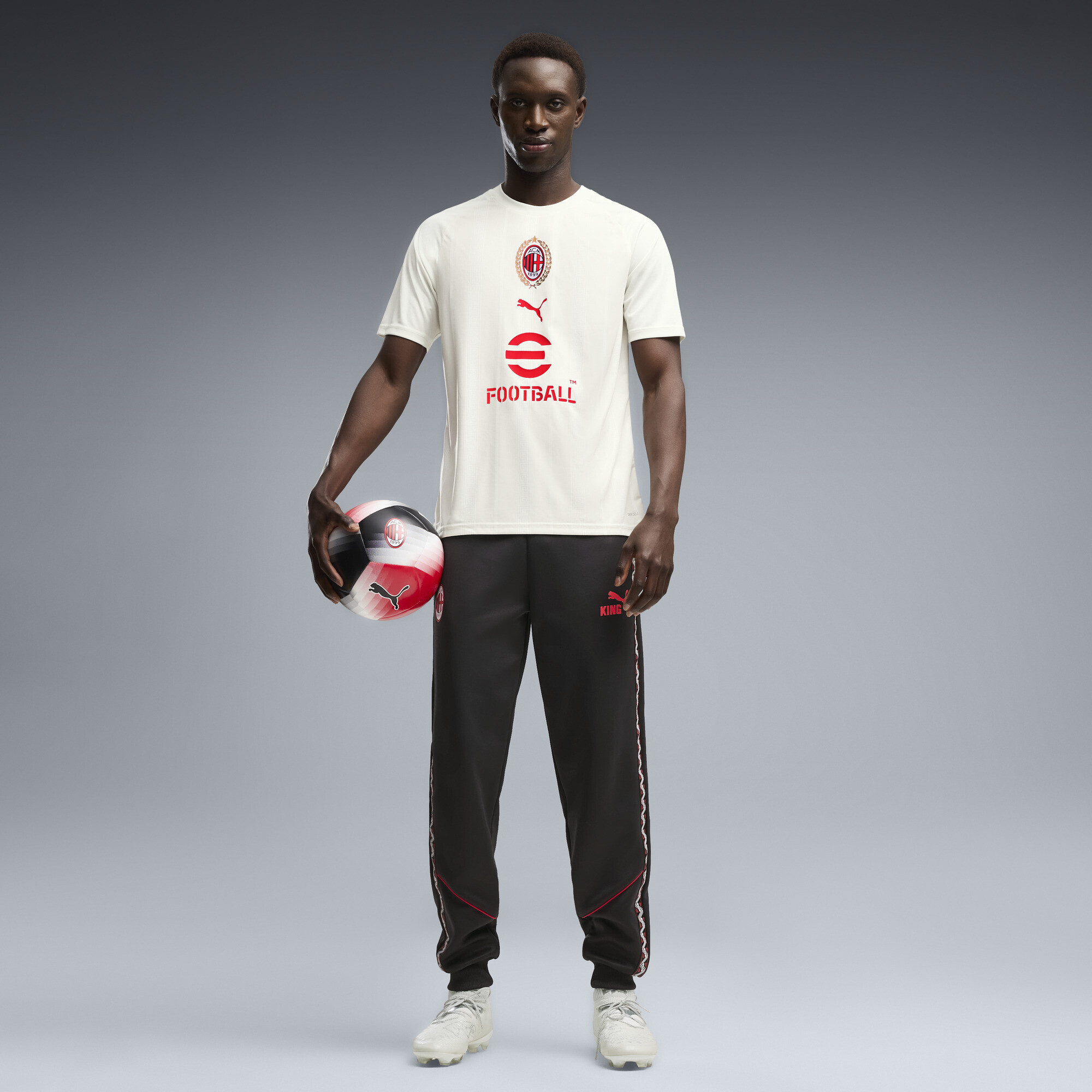 Футболка Puma AC Milan Warmup Jersey (78667512) - фото