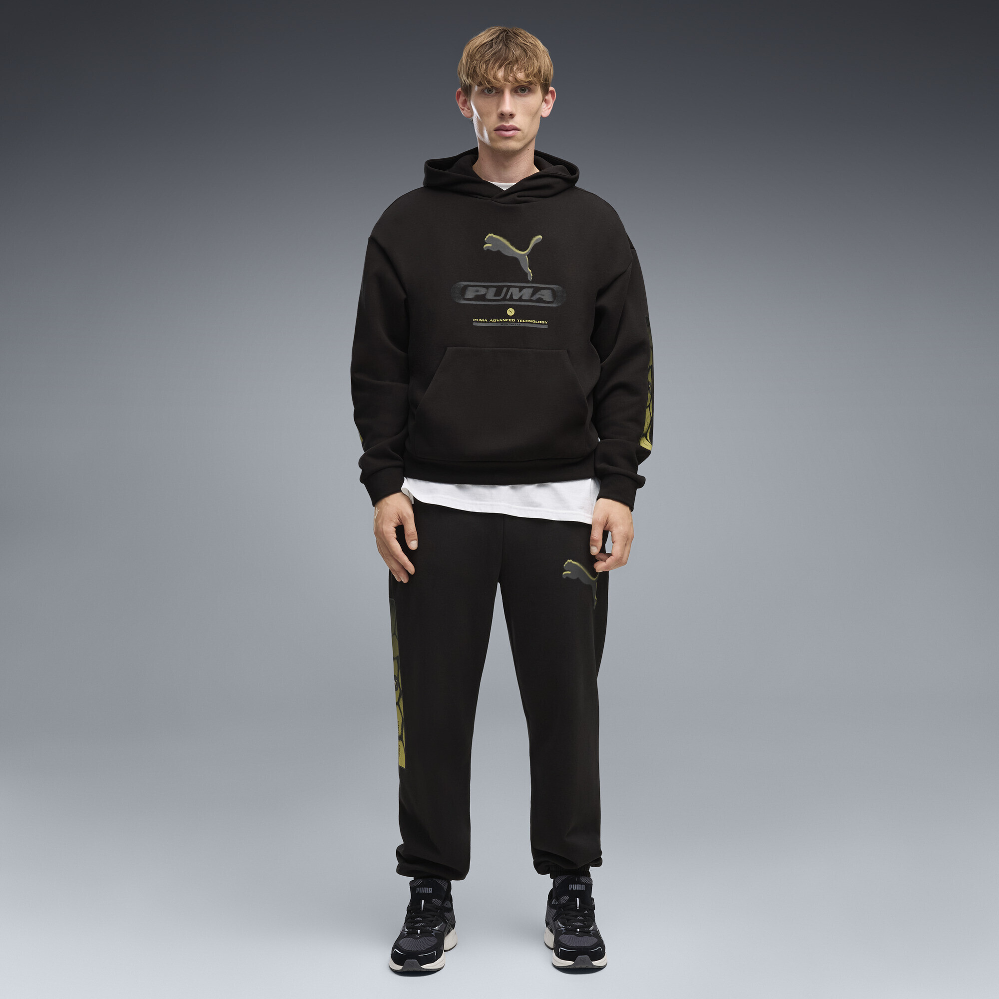 Толстовка Puma Sport Boxy Graphic Fleece (69432201) - фото