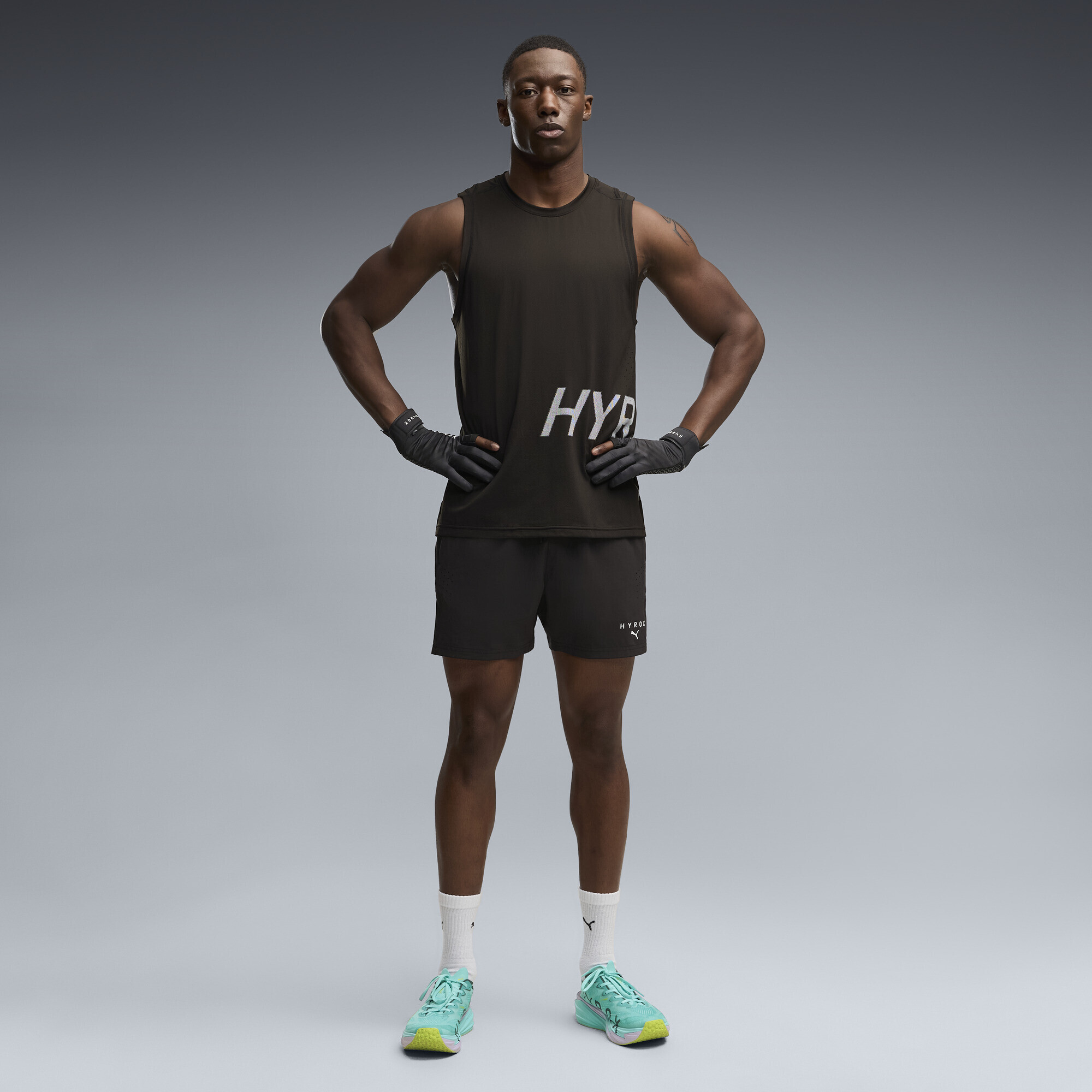 Шорти Puma x Hyrox PWRMODE 5" (52923801) - фото