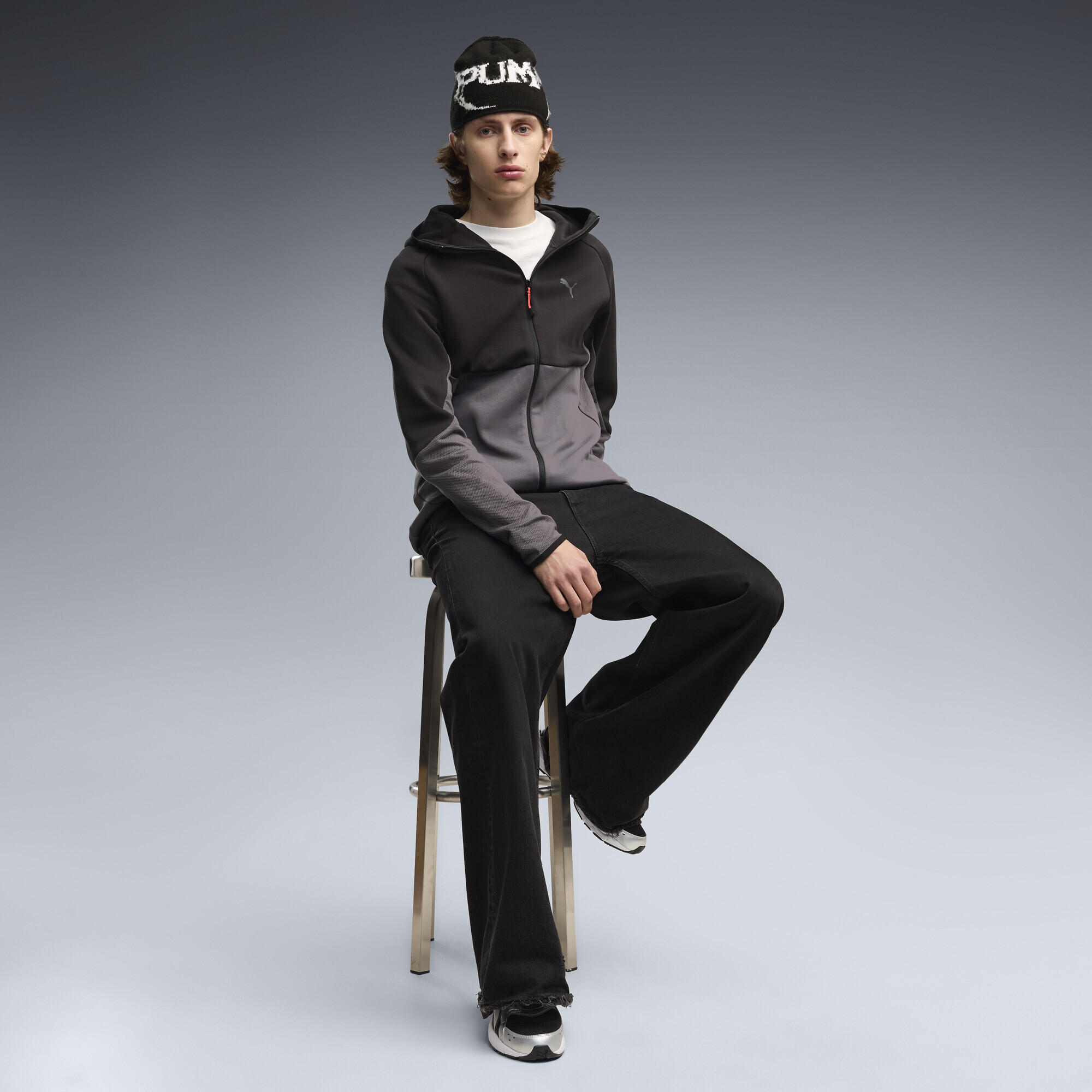 Толстовка Puma Pumatech Slim Elevated Full-Zip (69395134) - фото