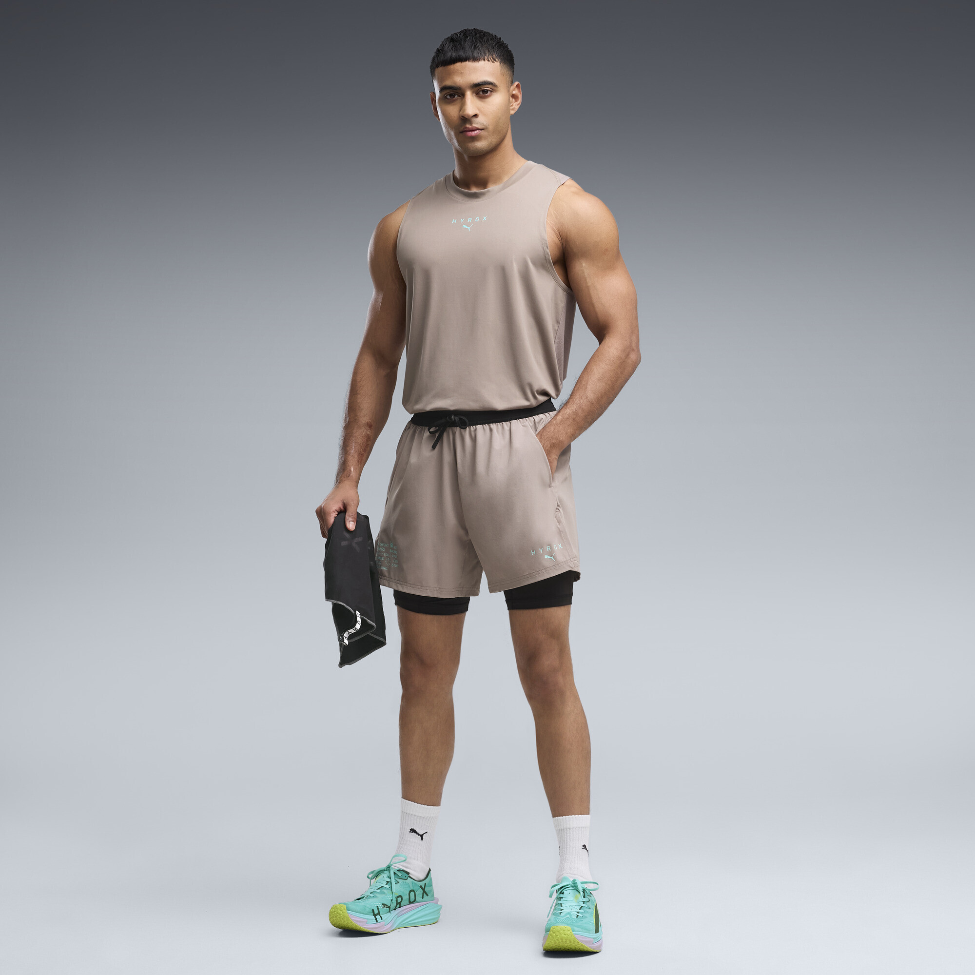 Шорти Puma x Hyrox PWRMODE 2in1 (52923681) - фото