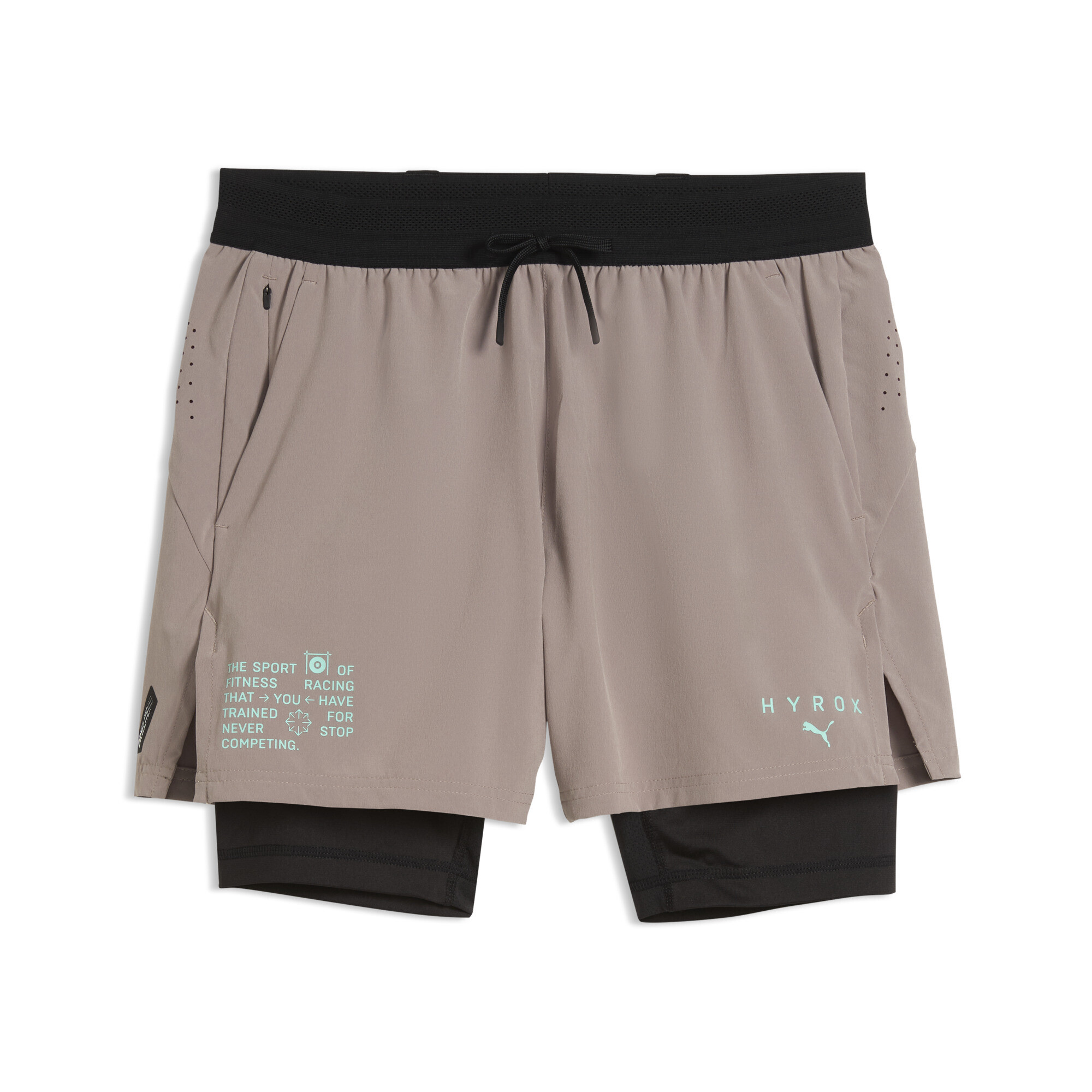 Шорти Puma x Hyrox PWRMODE 2in1 (52923681) - фото