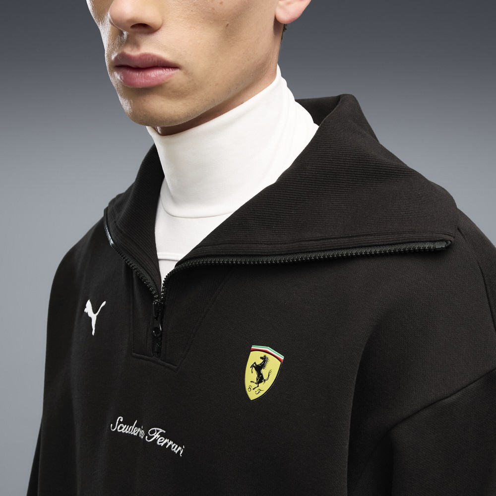 Толстовка Puma Scuderia Ferrari Little Shield Half-Zip (63700201) - фото