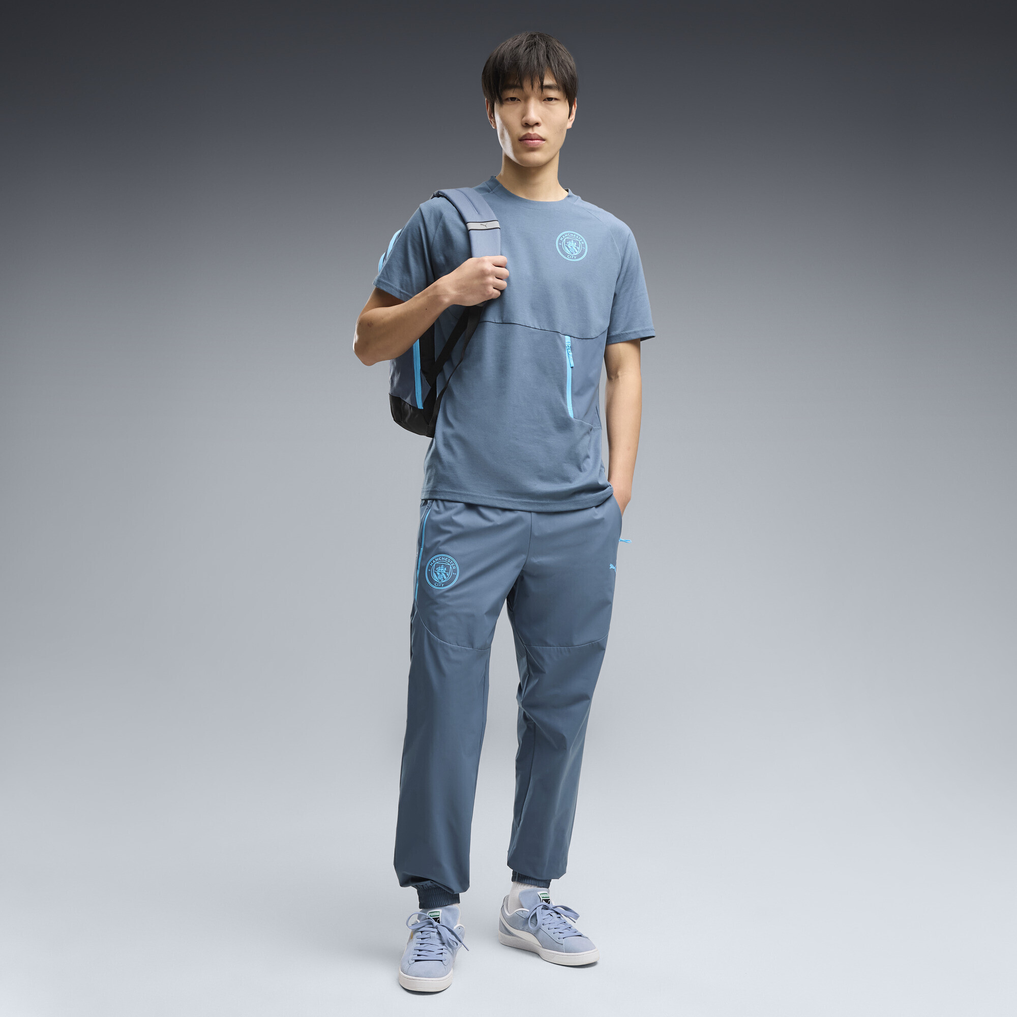Штани Puma Manchester City Pumatech Woven (78627826) - фото