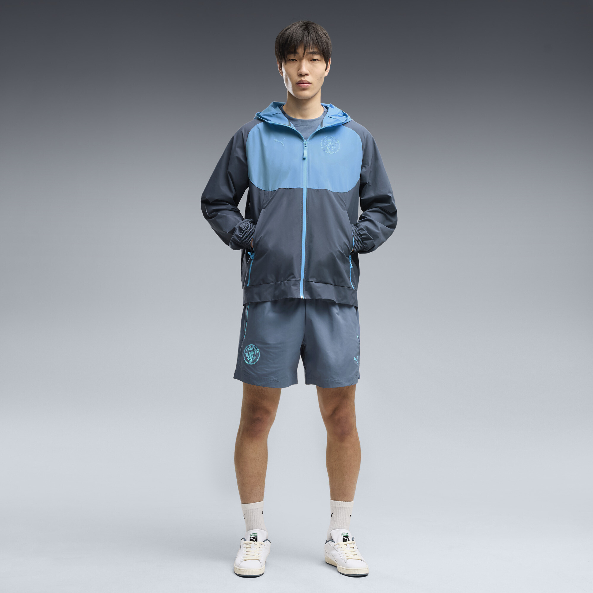 Олімпійка Puma Manchester City Pumatech Woven (78627726) - фото