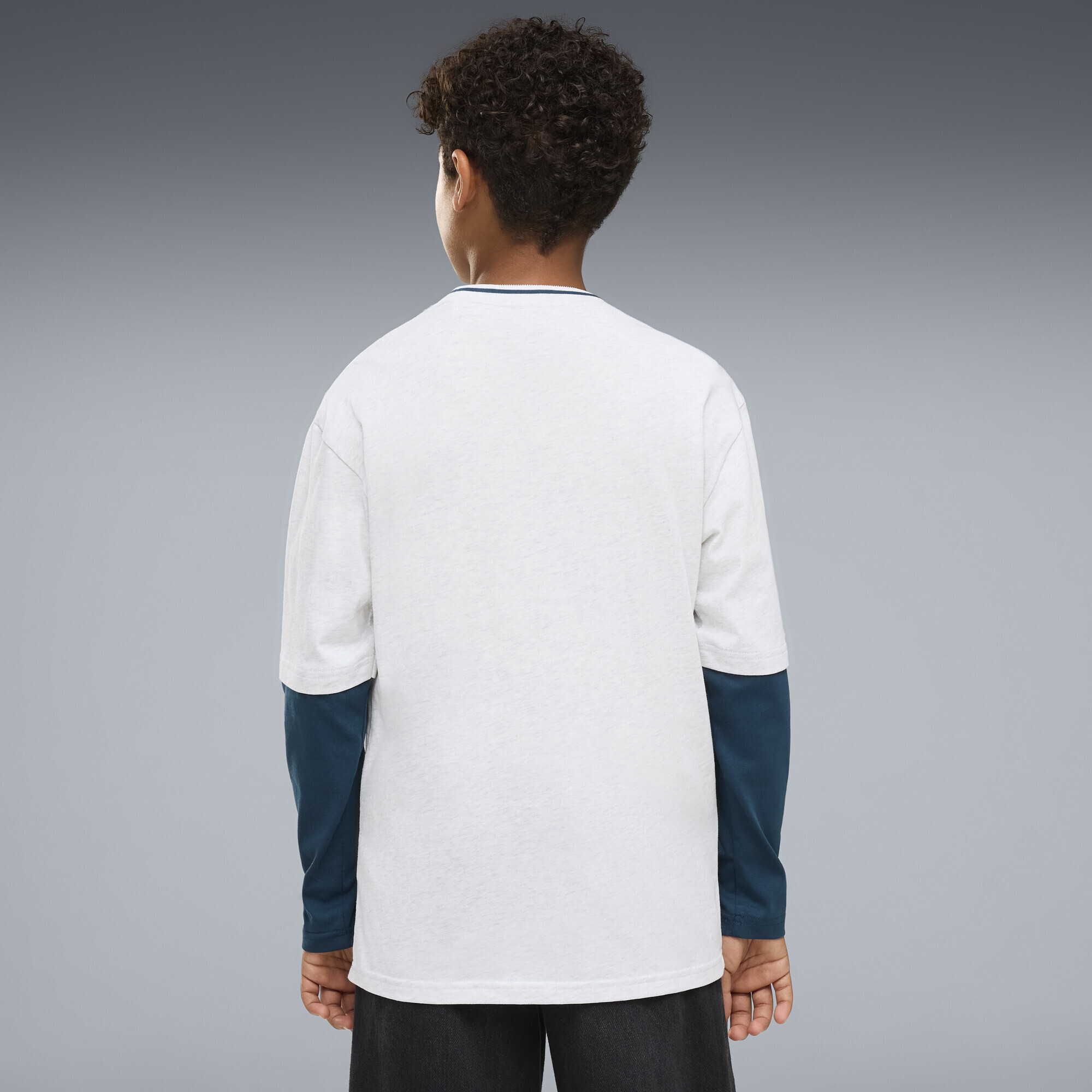 Футболка з довгим рукавом Puma Mid90s Layered Long Sleeve (69466205) - фото