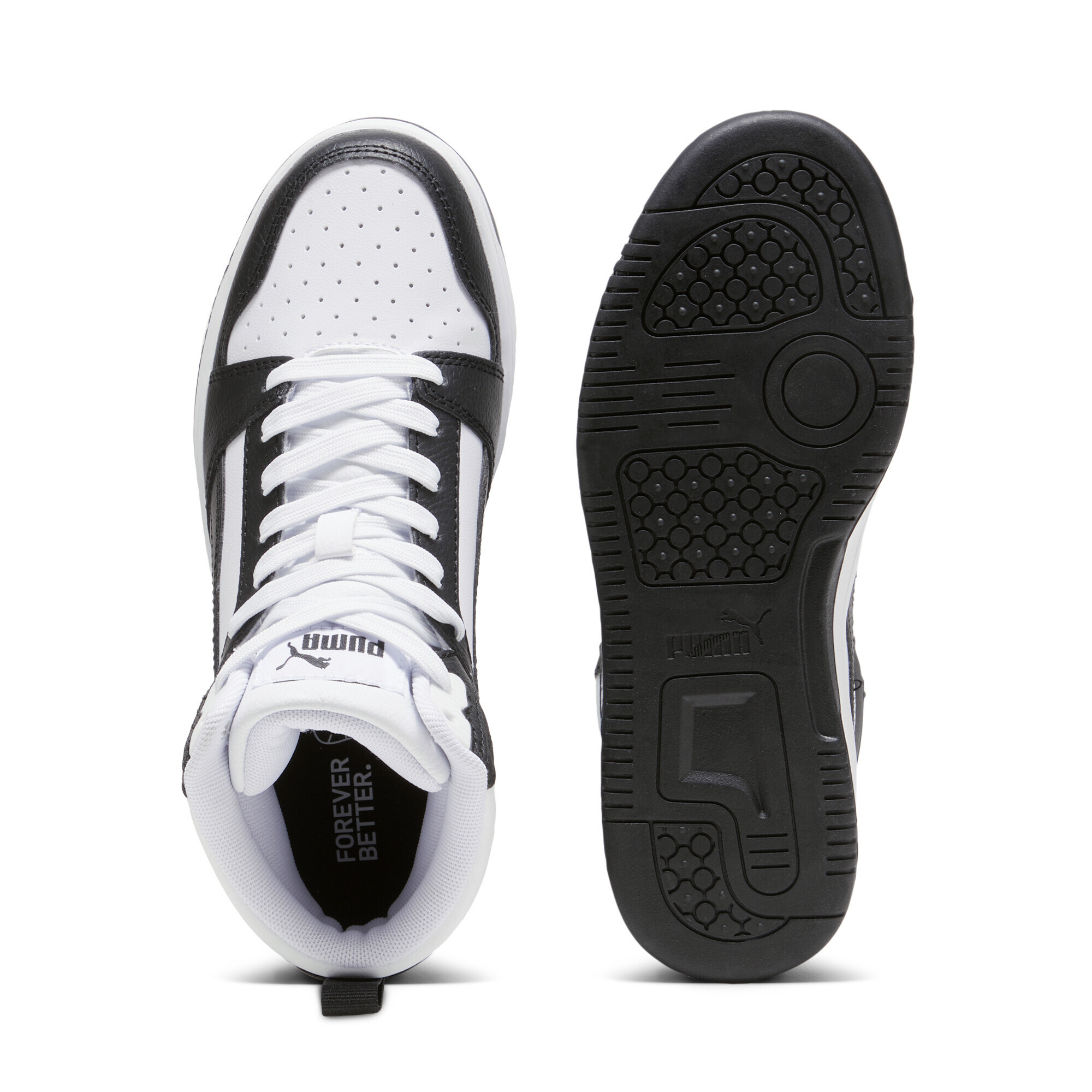 Черевики Puma Rebound V6 Mid Jr (39383101) - фото
