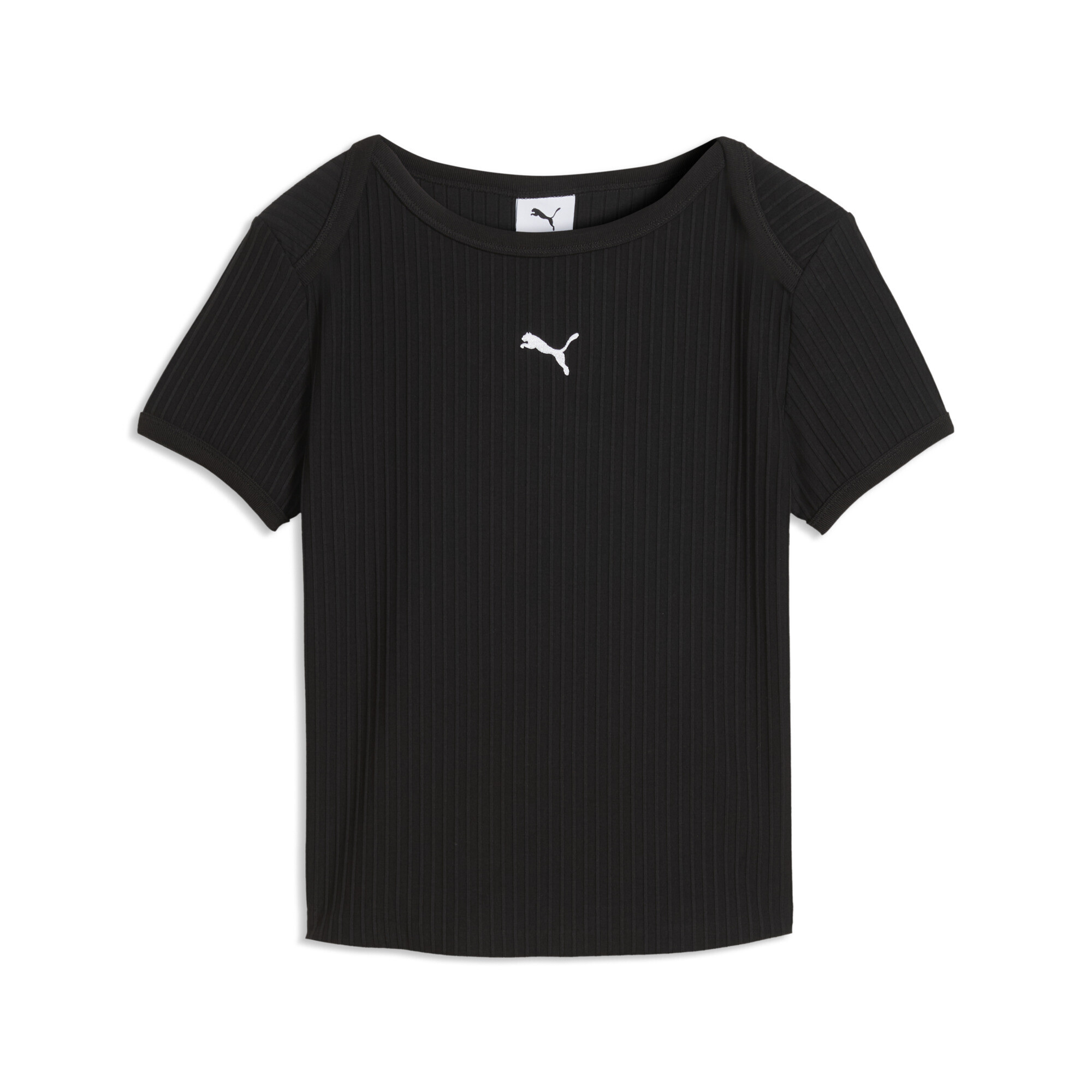 Футболка Puma Ess Ribbed Slim (63666601) - фото
