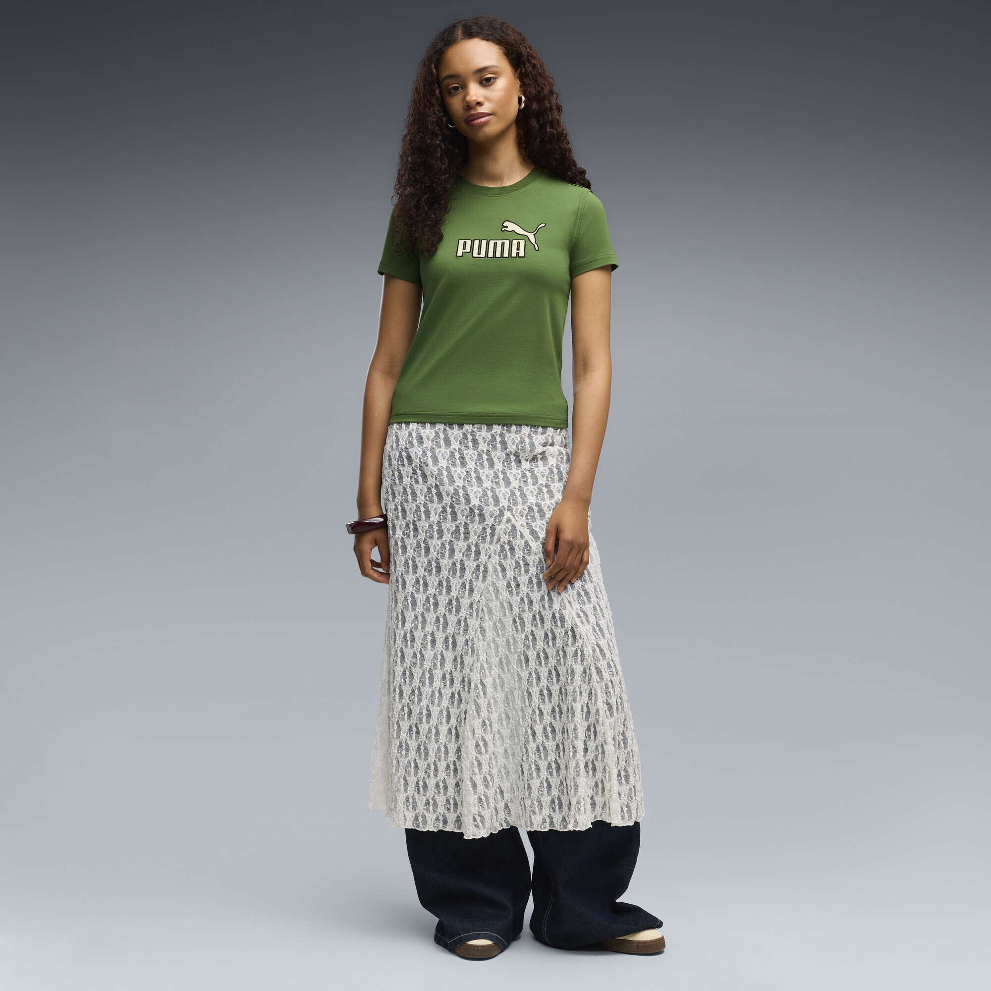 Футболка Puma Ess Elevated No.1 Logo Slim (63664468) - фото