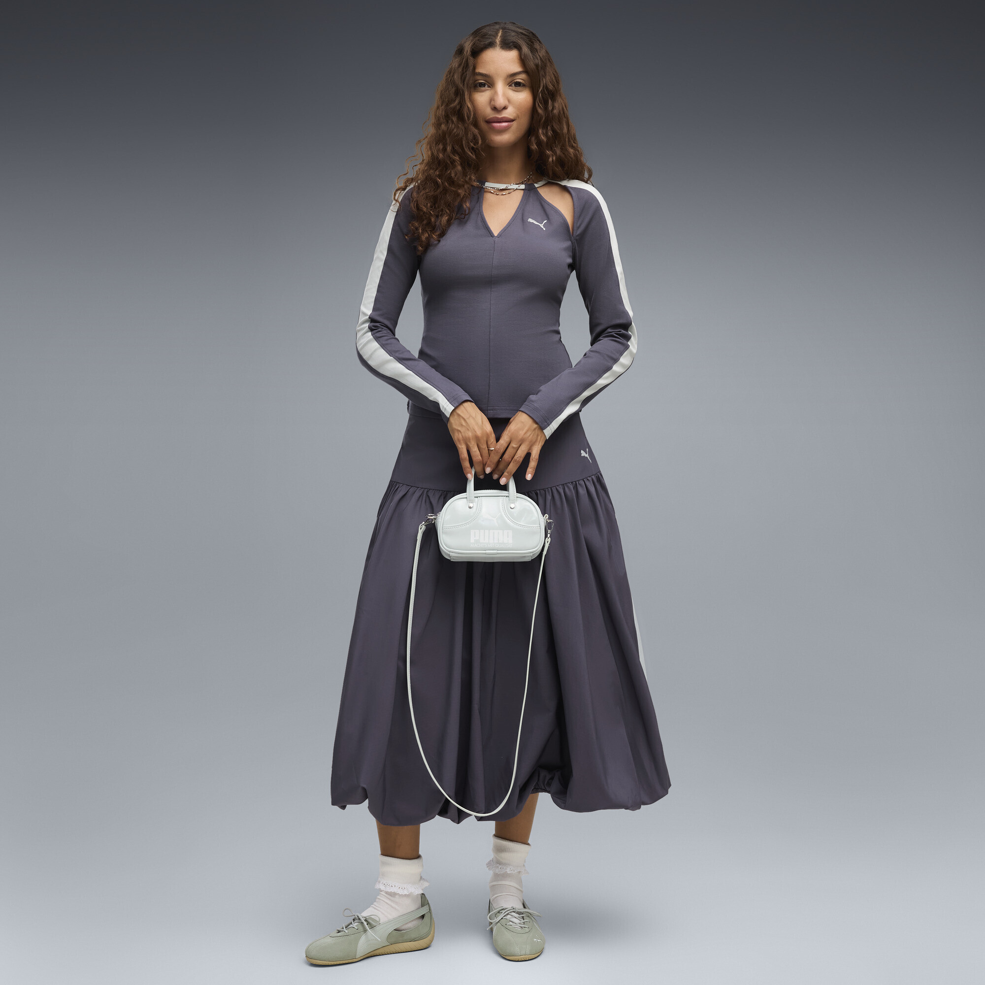 Футболка з довгим рукавом Puma T7 Slim Cut-Outs Long Sleeve (63757635) - фото