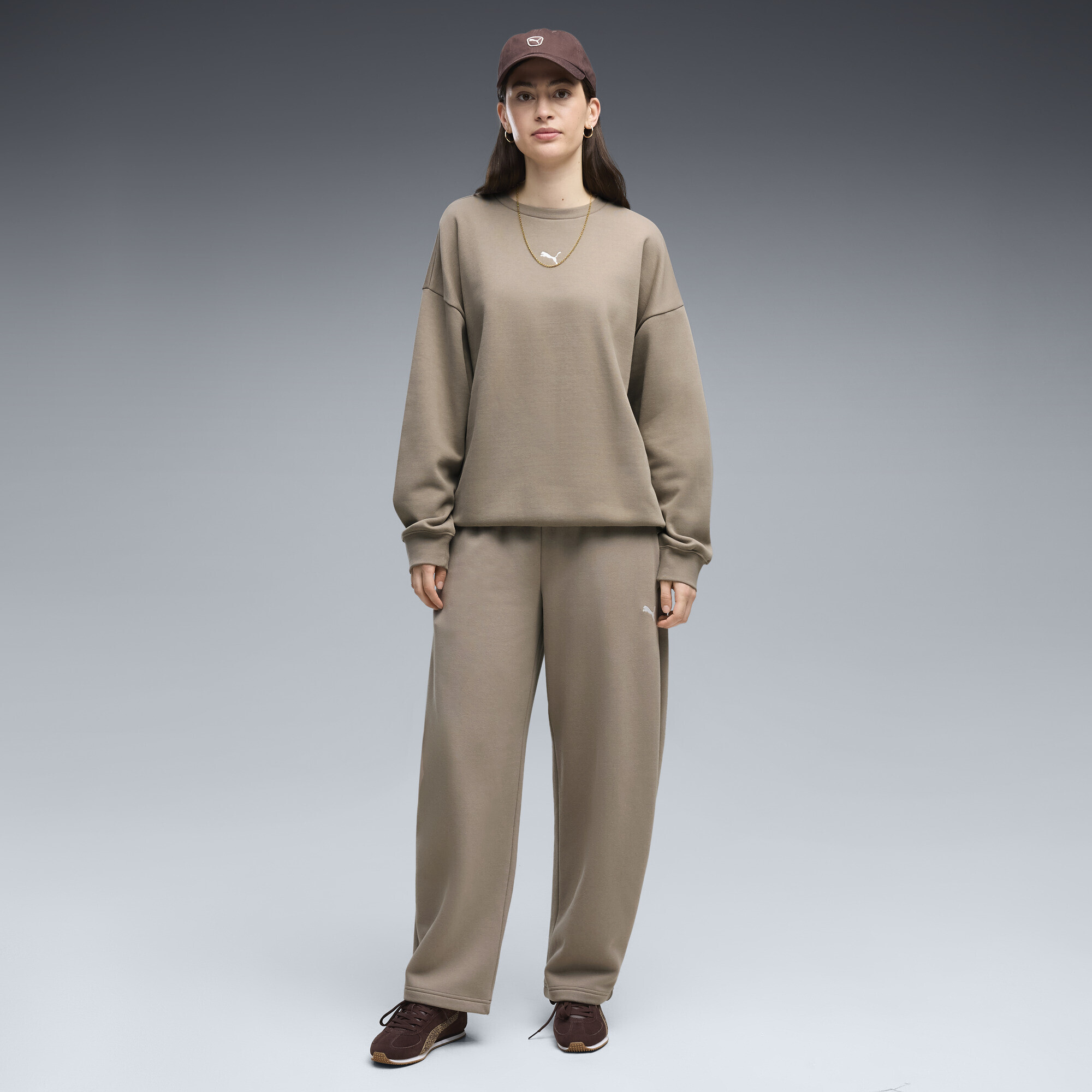 Толстовка Puma Ess Oversized Crew Fleece (68540081) - фото