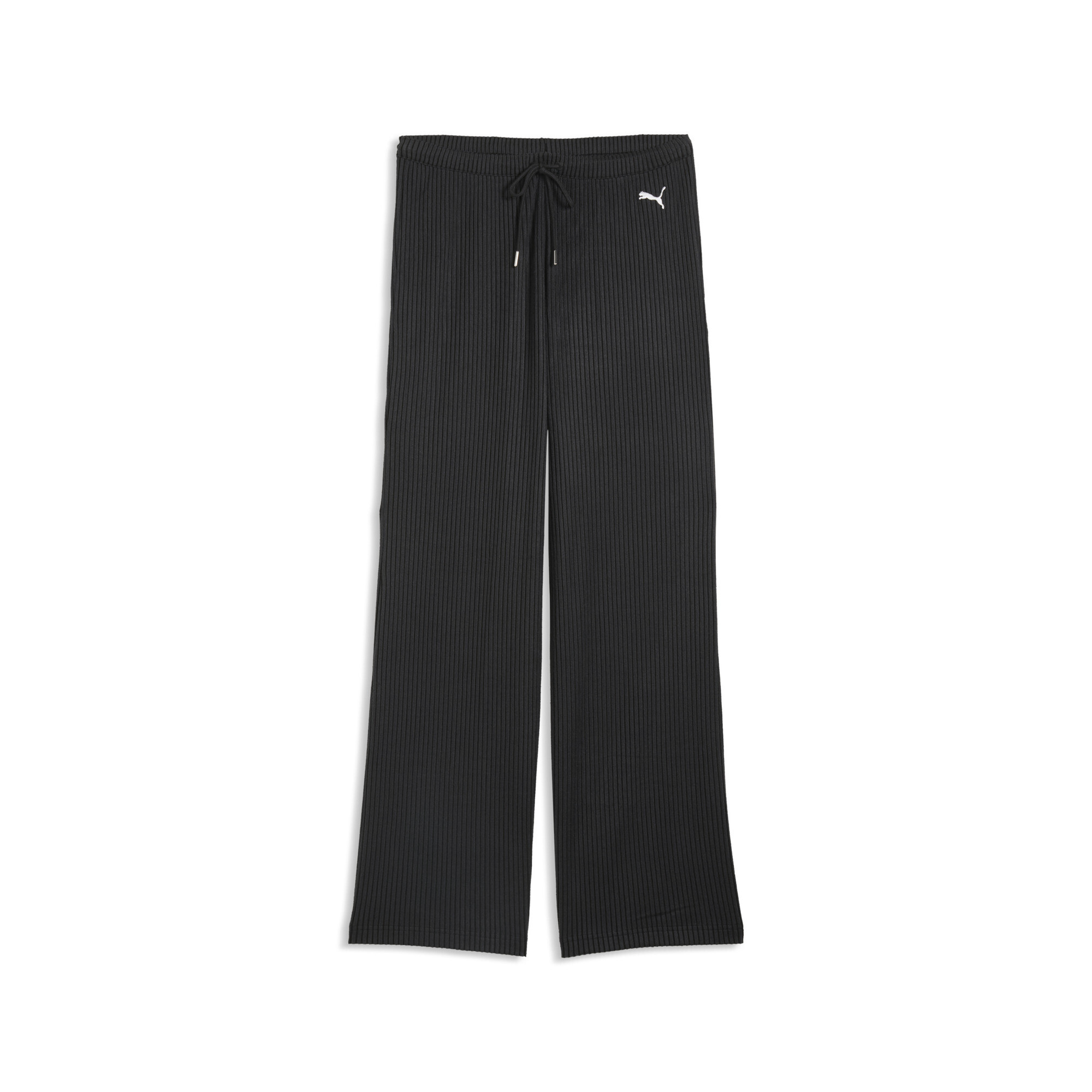 Штани Puma Ess Ribbed Wide Leg Soft Touch (63666701) - фото