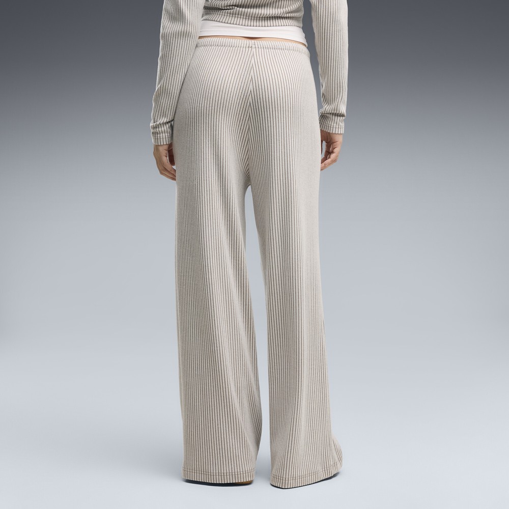 Штани Puma Ess Ribbed Wide Leg Soft Touch (63666781) - фото