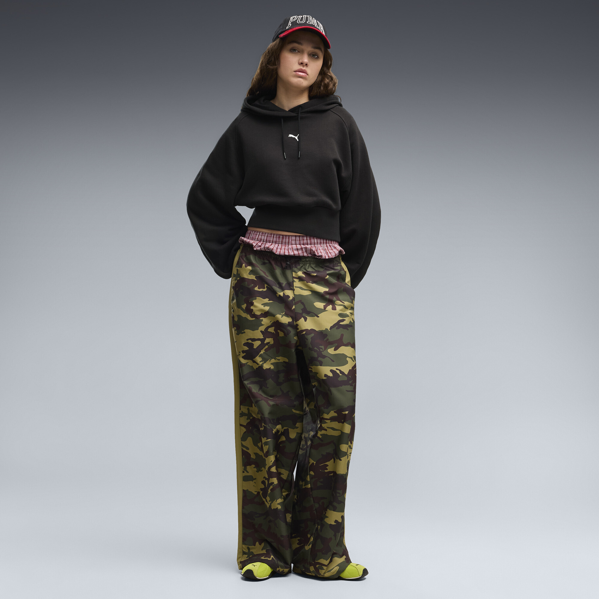 Толстовка Puma Ess Cropped Balloon Sleeve (63667101) - фото