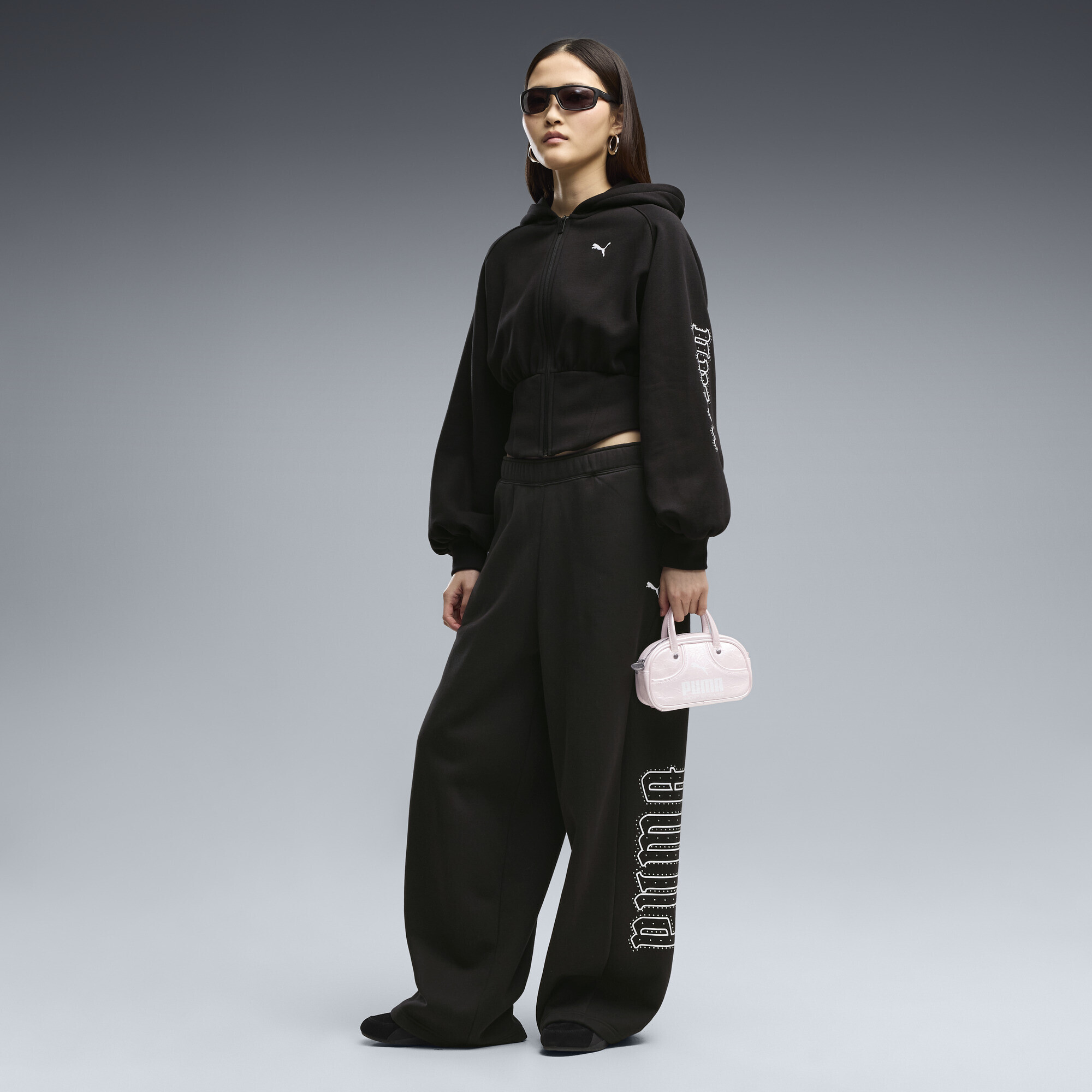 Толстовка Puma Street Glam Bedazzled Balloon Sleeve (63665101) - фото
