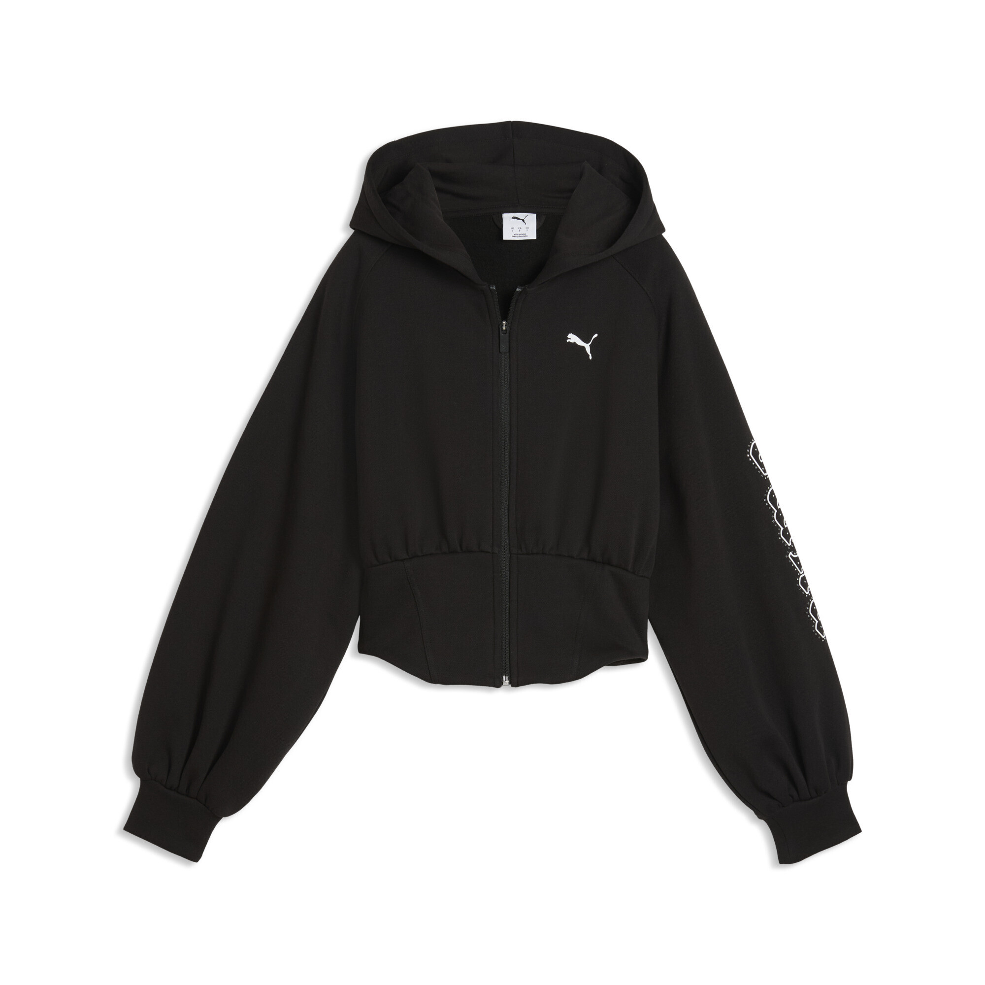 Толстовка Puma Street Glam Bedazzled Balloon Sleeve (63665101) - фото