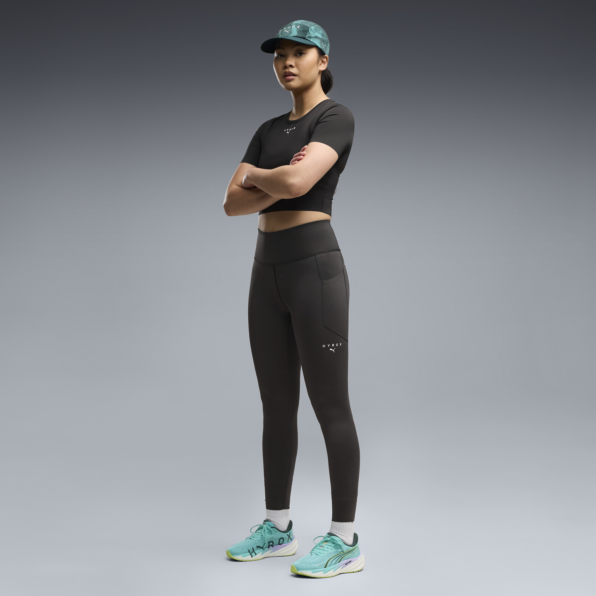 Легінси Puma x Hyrox PWRMODE 7/8 Tights (52914301) - фото