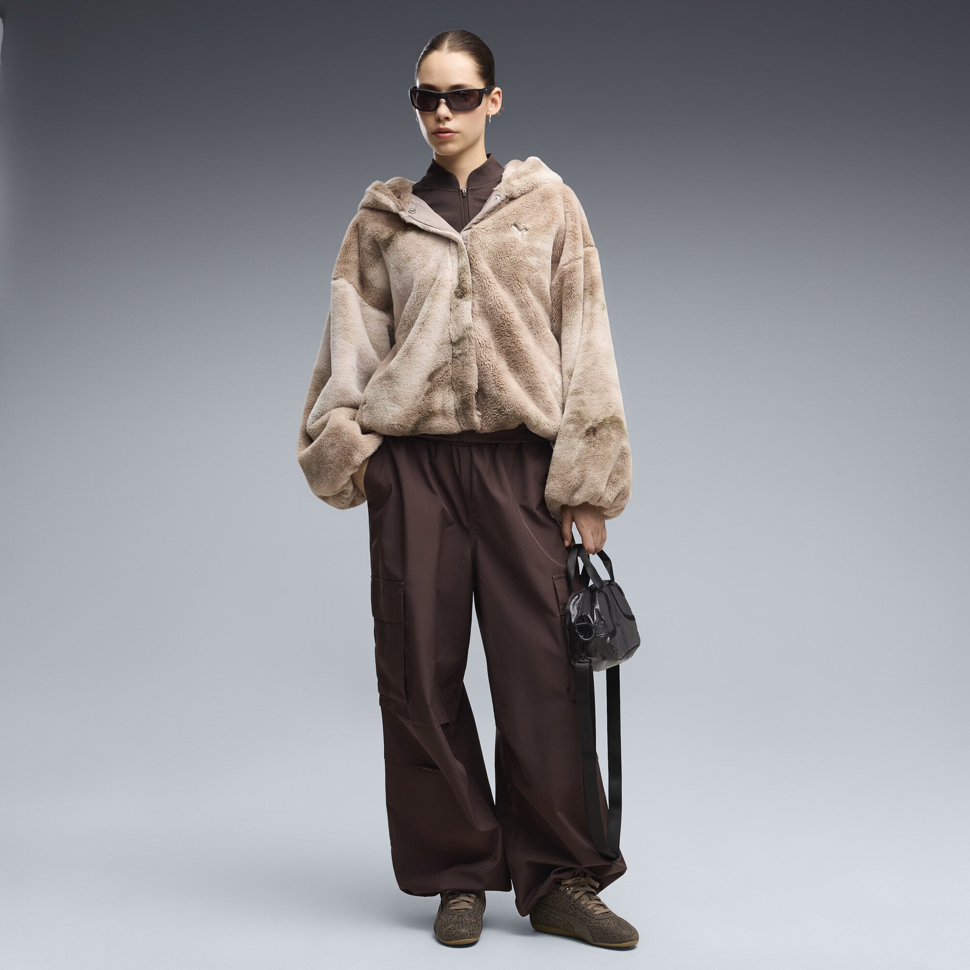 Куртка Puma Street Glam Highloft Fleece (63714281) - фото
